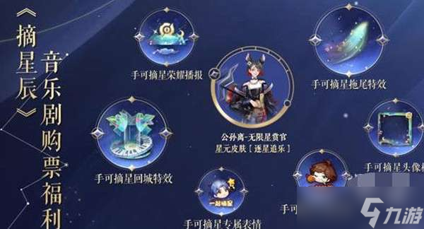 王者荣耀公孙离逐星追乐星元皮肤怎么免费获得