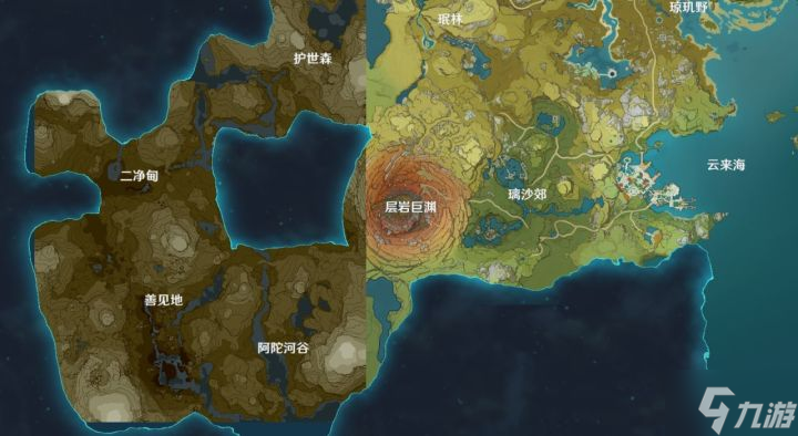 原神2.8须弥实机图 原神2.8须弥地图介绍