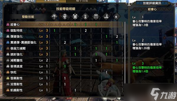《怪物猎人崛起》曙光DLC通二速射轻弩过渡装参考