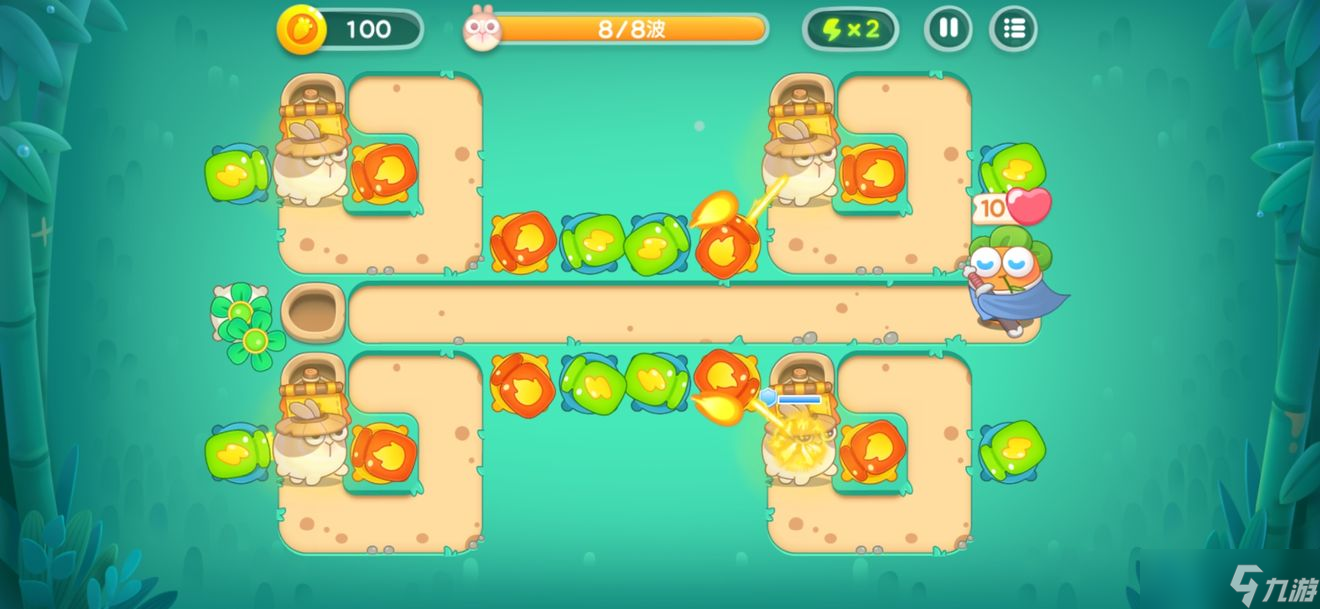 保卫萝卜4全关卡金萝卜全清攻略