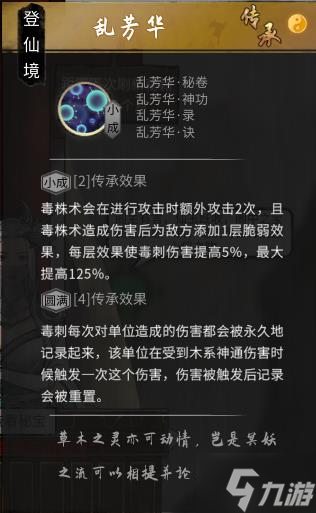 鬼谷八荒傳承心法圖鑒 傳承心法有哪些