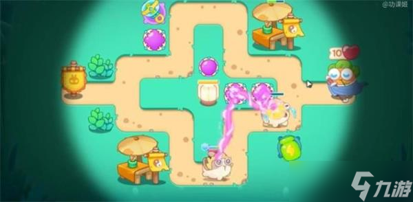 保卫萝卜4第38关怎么过-卧兔藏龙第38关满星通关攻略
