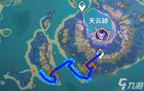 原神漂浮靈采集路線