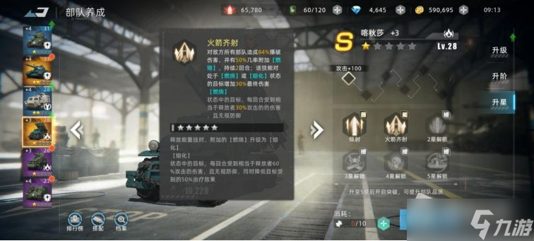 《战争公约》部队阵容介绍