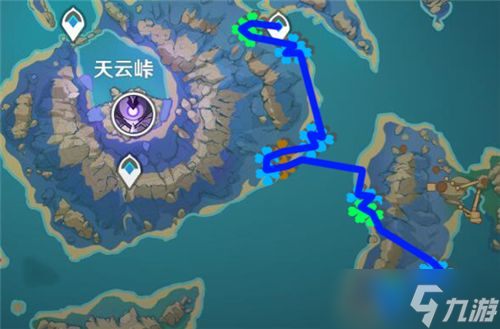 原神漂浮灵采集路线