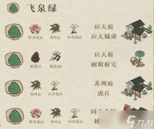 江南百景图颜料怎么获得