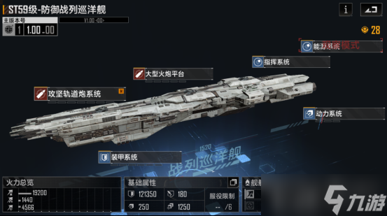 无尽的拉格朗日ST59级强度如何 ST59级战列巡洋舰强度分析
