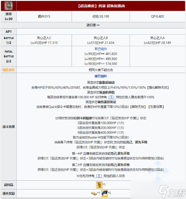 FGO超恢复肌肉怎么打？尼禄祭超高难攻略2022超恢复肌肉