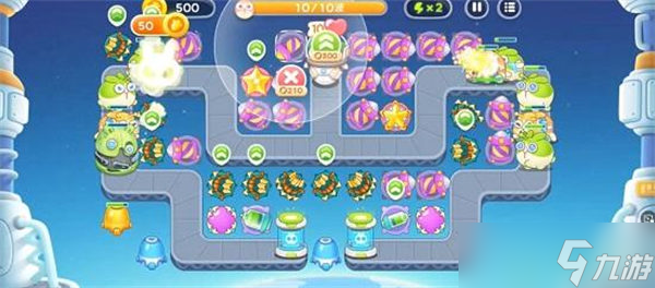 《保卫萝卜4》太空穿越第20关通关方法