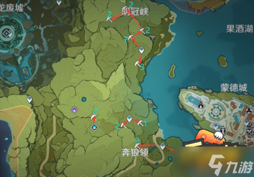 原神白铁块哪里多-白铁块采集路线图分享