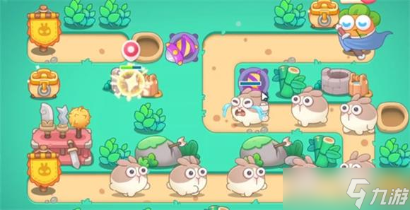 《保卫萝卜4》卧兔藏龙第34关满星攻略