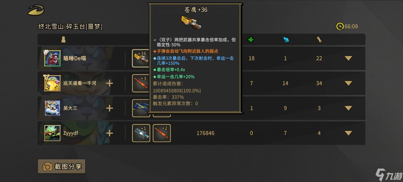 枪火重生老虎秒人流玩法攻略