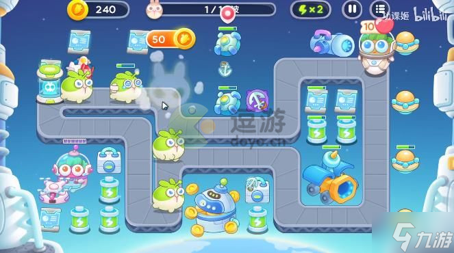 《保卫萝卜4》太空穿越第50关通关攻略