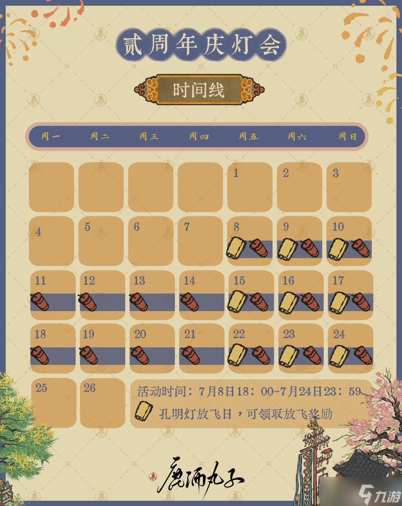 江南百景图贰周年庆灯会玩法攻略