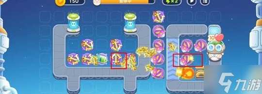 保卫萝卜4太空穿越9怎么过 太空穿越9通关图文攻略