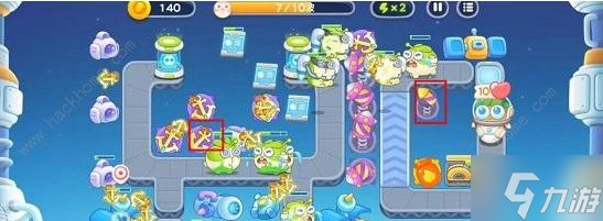 保卫萝卜4太空穿越9怎么过 太空穿越9通关图文攻略