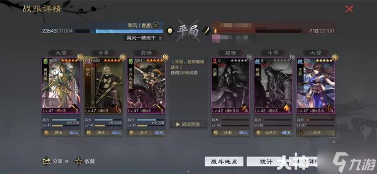 《率土之滨》当前版本10大强力队伍