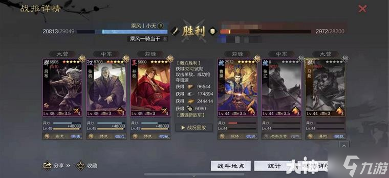 《率土之滨》当前版本10大强力队伍