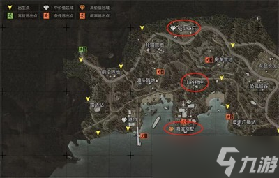 暗区突围哪里收集山谷资源 山谷资源分布一览