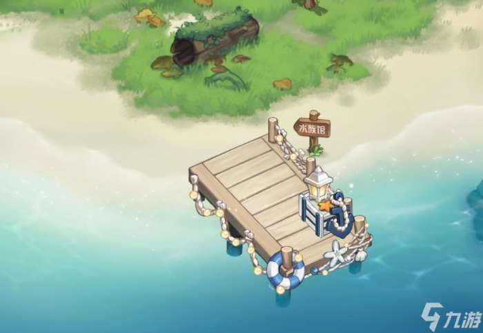 奥比岛手游水族馆从哪进