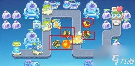 保卫萝卜4太空穿越41关攻略