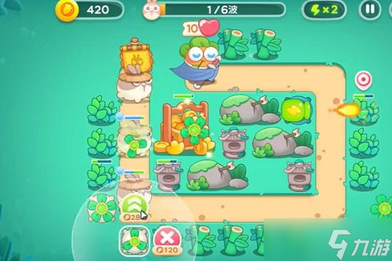 保卫萝卜4卧兔藏龙第三关攻略