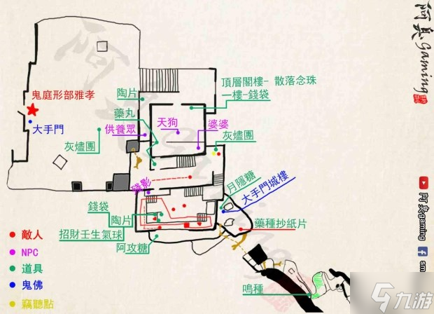 只狼苇名城全收集攻略
