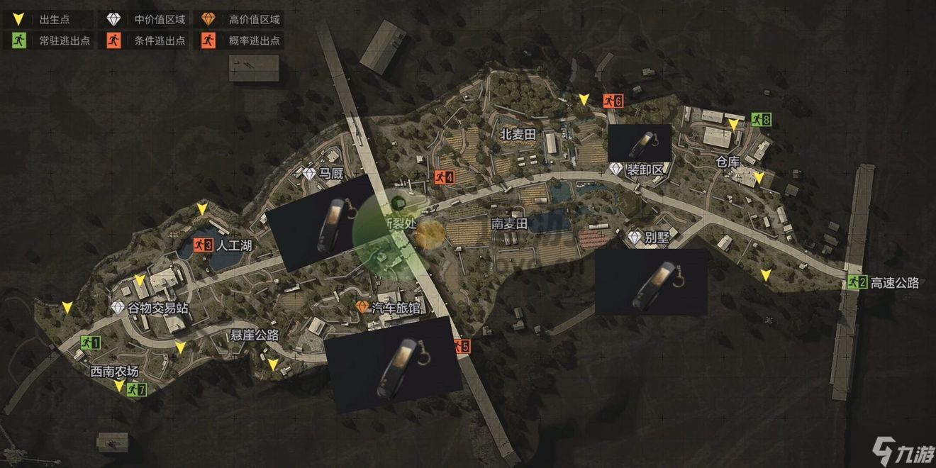 暗區(qū)突圍農(nóng)場男團刷新點分享