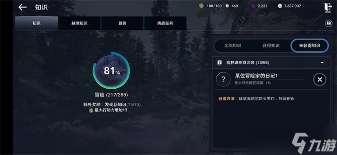 黑色沙漠手游某位冒险家的日记1攻略