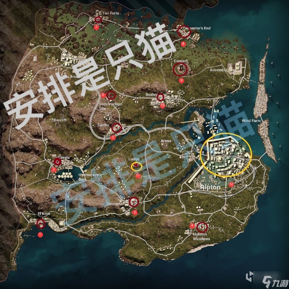 绝地求生帝斯顿密室位置大全 安全门怎么开