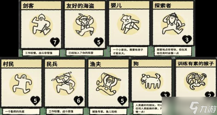 Stacklands堆叠大陆海滩版本全223张卡牌攻略
