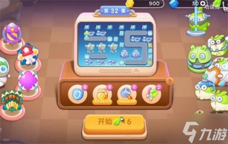 保卫萝卜4太空穿越第32集过关攻略