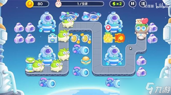 《保卫萝卜4》太空穿越第41关通关攻略