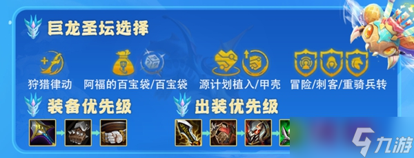 金铲铲之战玉龙冒险刺怎么玩-玉龙冒险刺出装站位一览