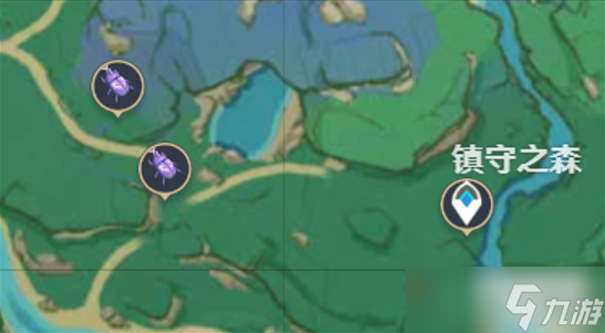 原神鬼兜虫分布图
