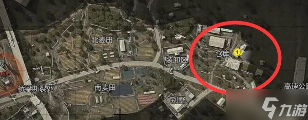 暗区突围北村住宅位置