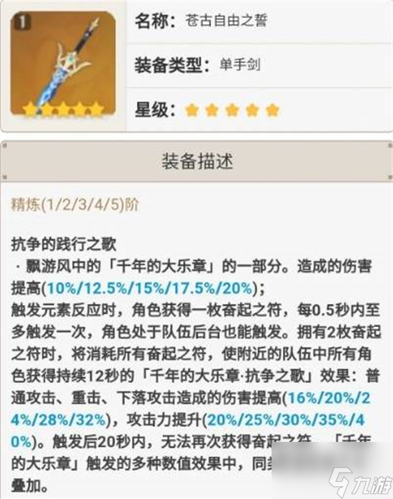 原神万叶武器搭配推荐 万叶四星武器选择