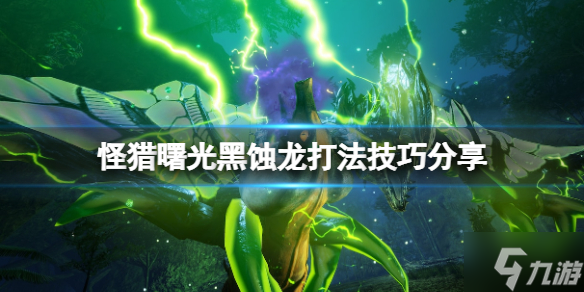 《怪物猎人崛起》曙光黑蚀龙怎么打 曙光黑蚀龙打法技巧