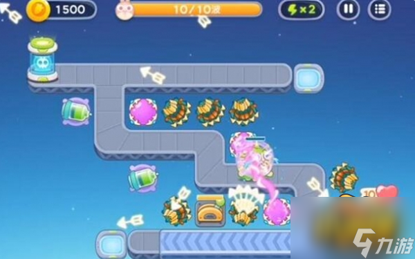 保卫萝卜4太空穿越第44关怎么过-太空穿越第44关通关攻略