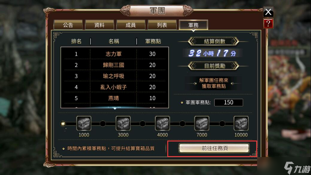 《三国群英传国战版》军团有什么用