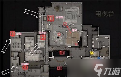 暗区突围哪些房间有电视台钥匙 钥匙房间介绍