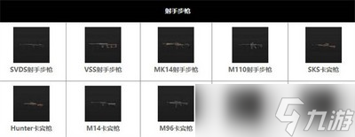 2022暗区突围手游都有哪些武器 所有武器一览