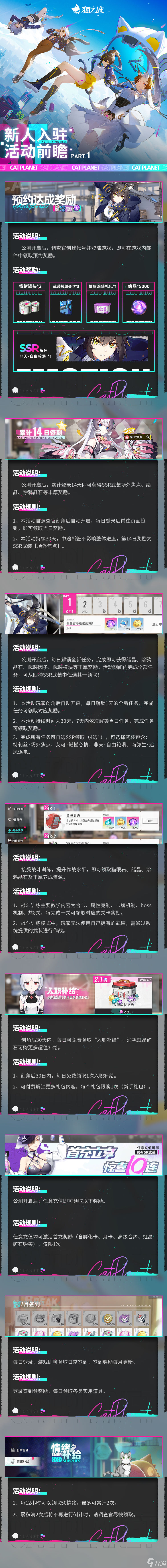 猫之城公测活动攻略-公测活动怎么玩