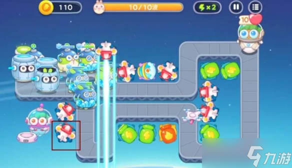 《保卫萝卜4》太空穿越第50关怎么过 太空穿越第50关过关分享