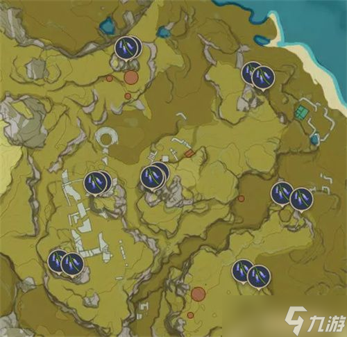 原神琉璃袋野外采集点介绍