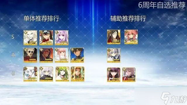 FGO6周年5星自選哪個(gè)好 6周年5星自選從者推薦