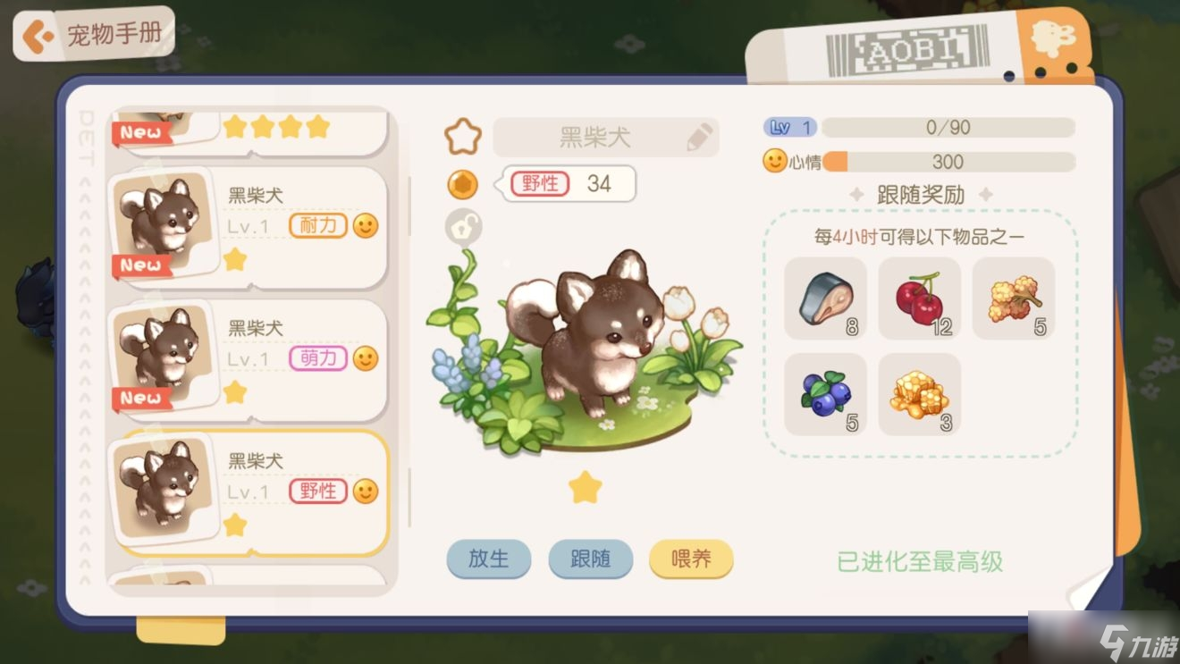 《奥比岛手游》宠物图鉴大全