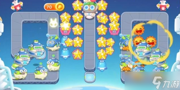 《保卫萝卜4》太空穿越第60关满星攻略