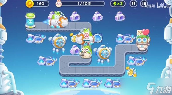 《保卫萝卜4》太空穿越第57关攻略