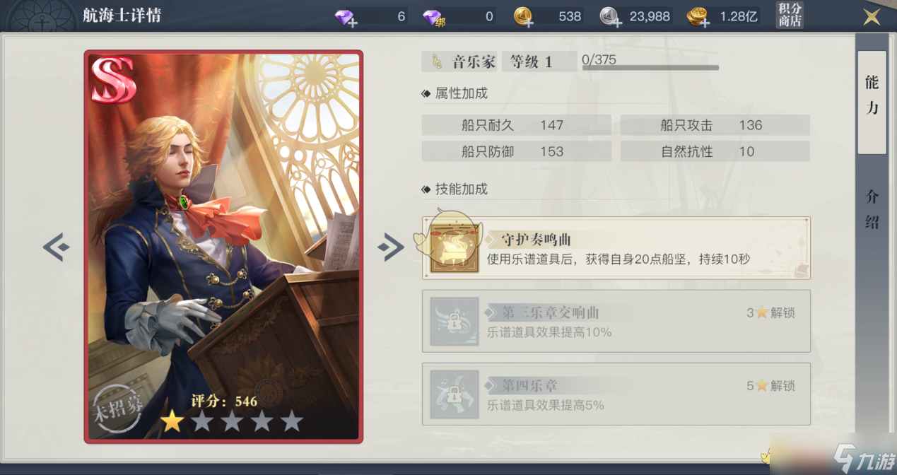 黎明之海SS级航海士排行榜-黎明之海SS级航海士哪个最厉害